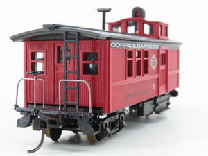 HO Scale Roundhouse MDC 1009 GD Gorre & Daphetid 34' Drover Caboose #9 w/ Figure