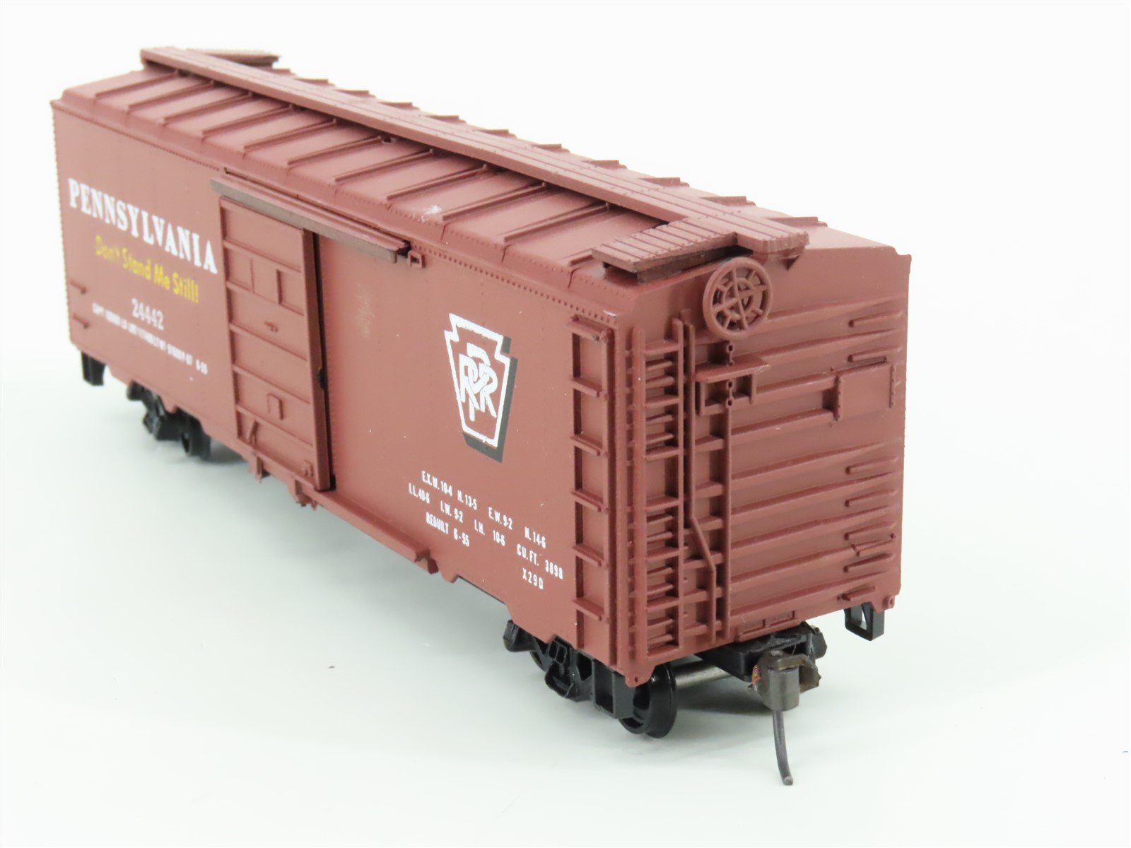 HO Scale Roundhouse MDC 1042 PRR Pennsylvania Railroad 40' Box Car #24442