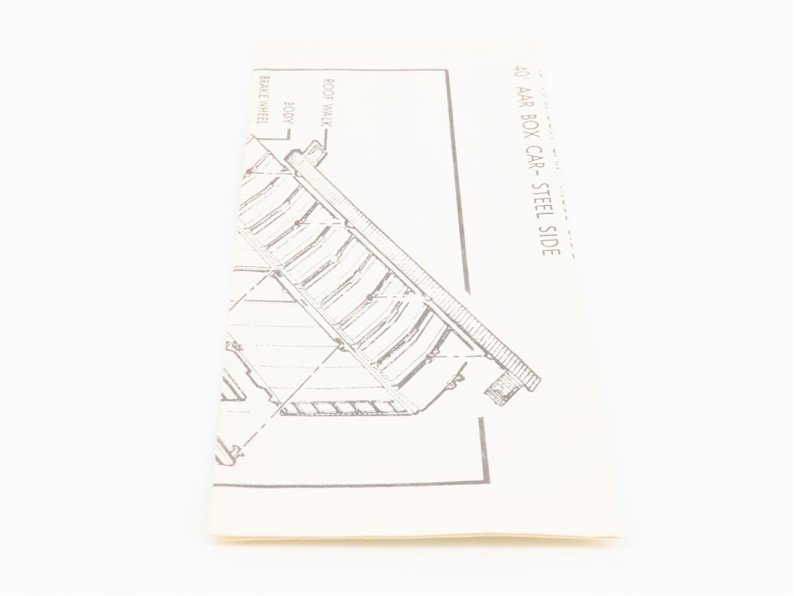 HO Scale Roundhouse MDC 1042 PRR Pennsylvania Railroad 40' Box Car #24442