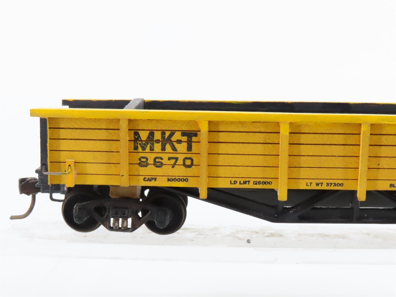 HO Scale Silver Streak 5504 M-K-T Katy Railroad 40' Open Gondola #8670