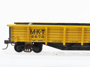 HO Scale Silver Streak 5504 M-K-T Katy Railroad 40' Open Gondola #8670