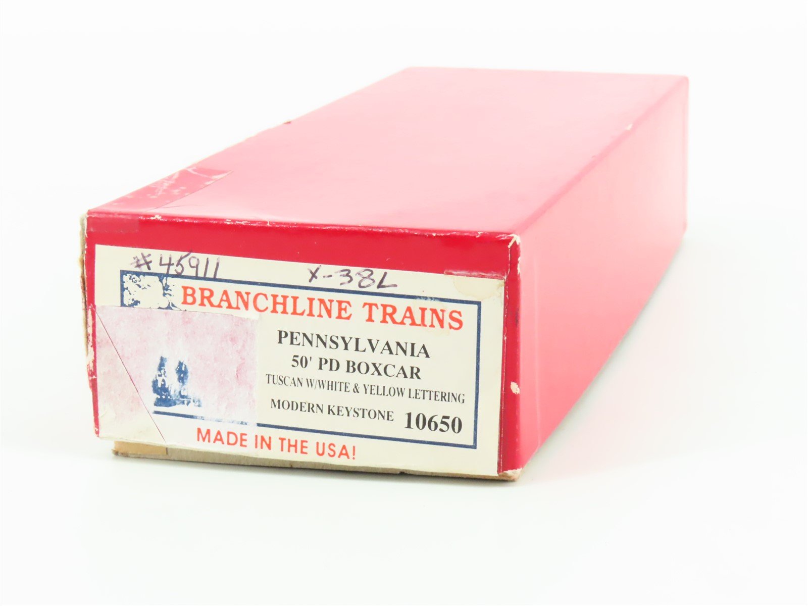 HO Scale Branchline 10650 PRR Pennsylvania Railroad 50' Plug Door Box Car #45911