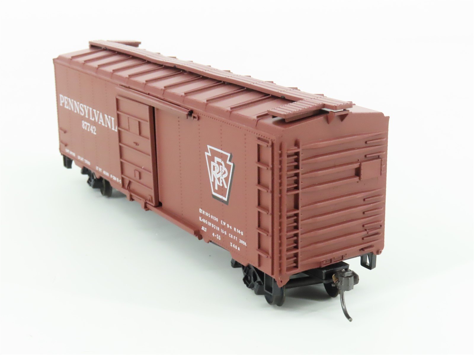 HO Scale Roundhouse MDC 1042 PRR Pennsylvania Single Door 40' Box Car #87742