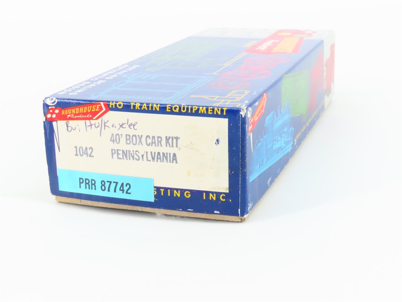 HO Scale Roundhouse MDC 1042 PRR Pennsylvania Single Door 40' Box Car #87742