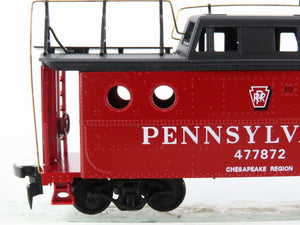 HO Scale Bowser 54014 PRR Pennsylvania Railroad Keystone Caboose #477872
