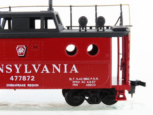 HO Scale Bowser 54014 PRR Pennsylvania Railroad Keystone Caboose #477872