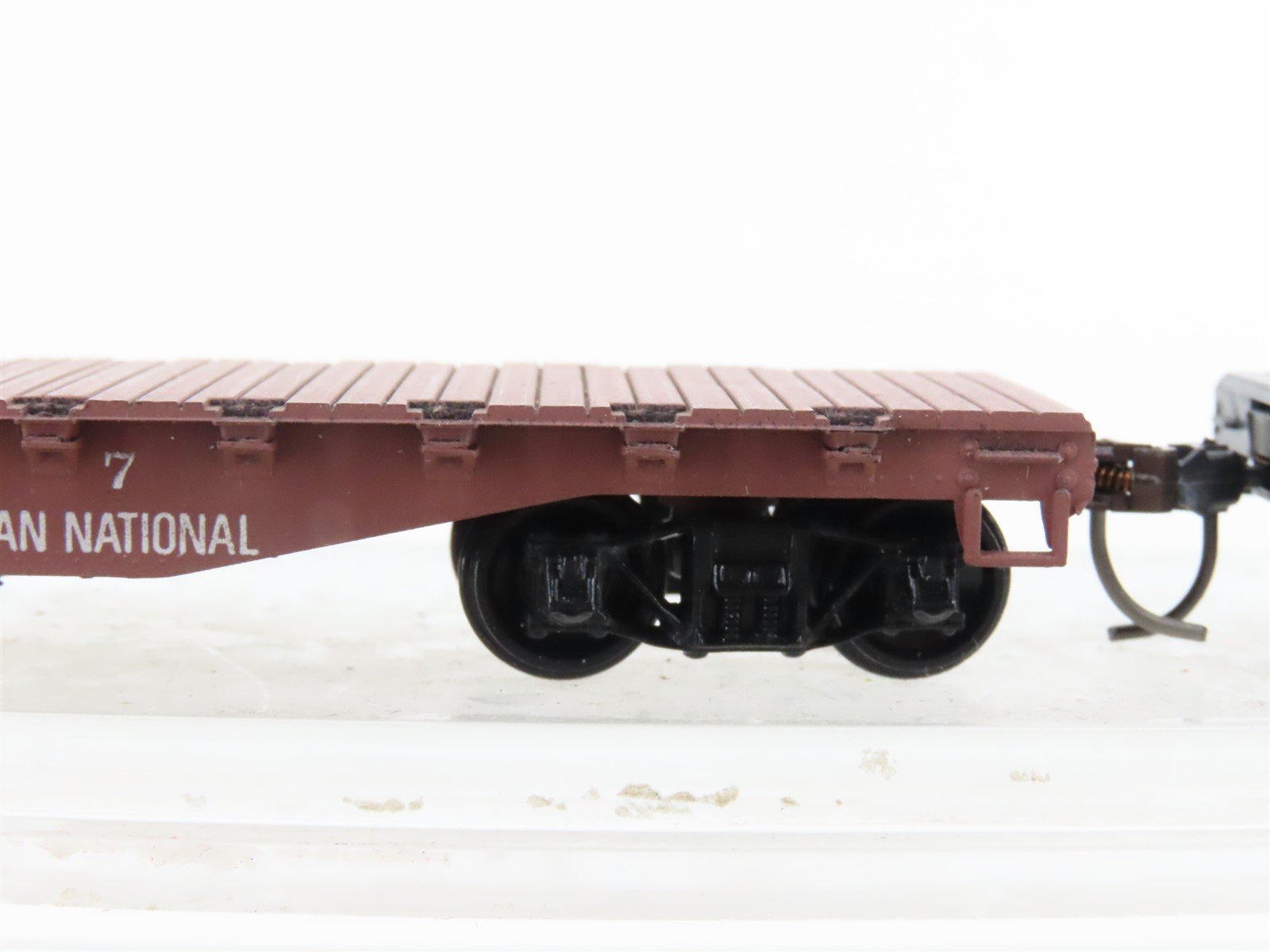 HO Scale Roundhouse 1502 Undecorated/PRR/CN Old Timer Flat Car Set of 4