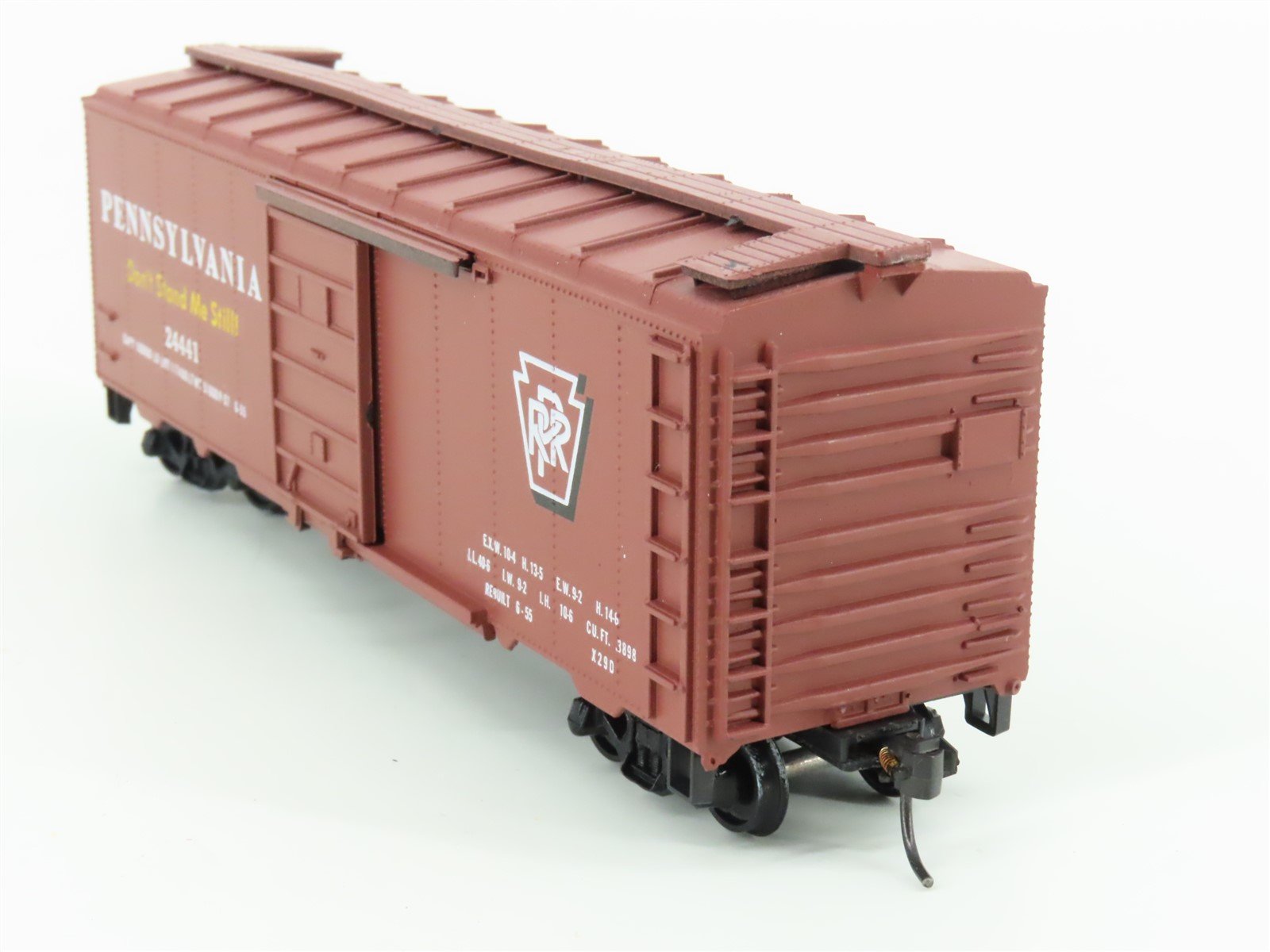 HO Scale Roundhouse 1042 PRR Pennsylvania Railroad 40' Box Car #24441