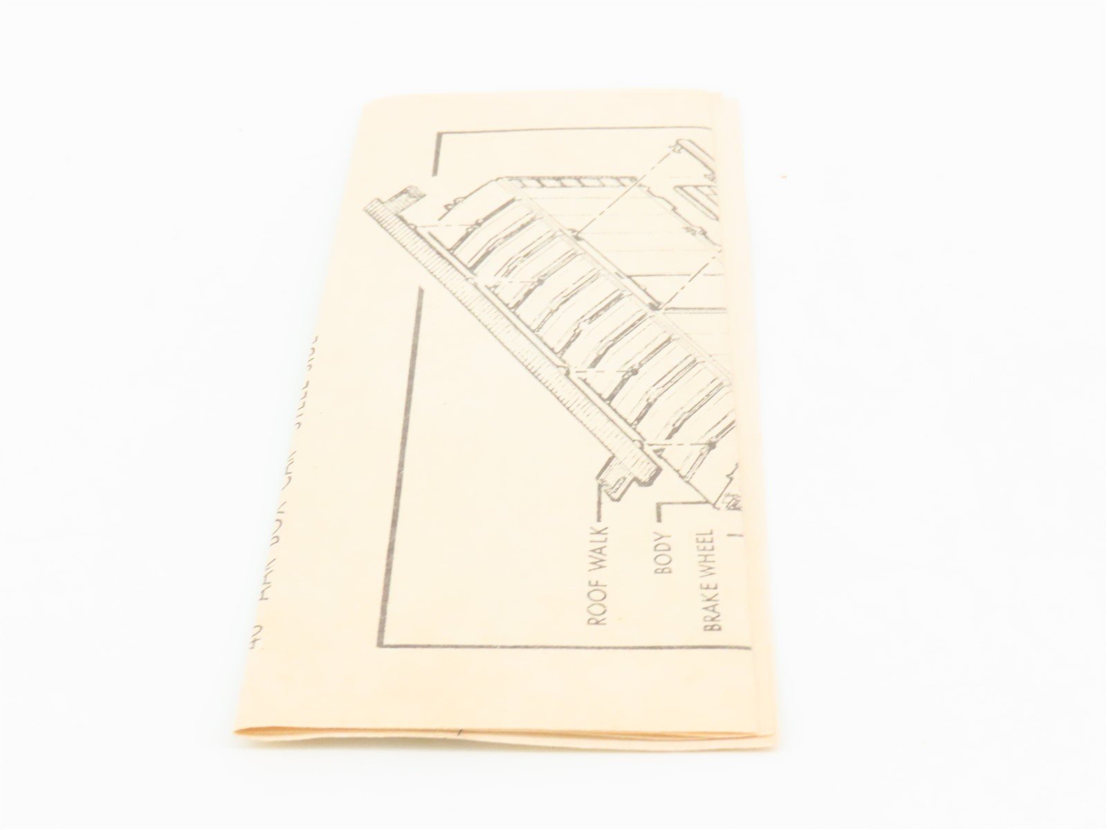 HO Scale Roundhouse 1042 PRR Pennsylvania Railroad 40' Box Car #24441