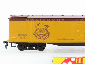 HO Scale Roundhouse 40/300 SPRRHS Salisbury Point 10 Years 50' Reefer #8595