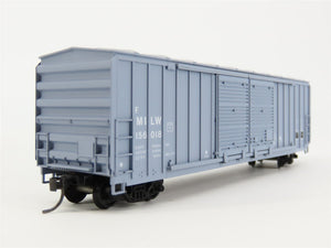 HO Scale Athearn 5079 MILW Milwaukee Road 50' Double Door Box Car #156018