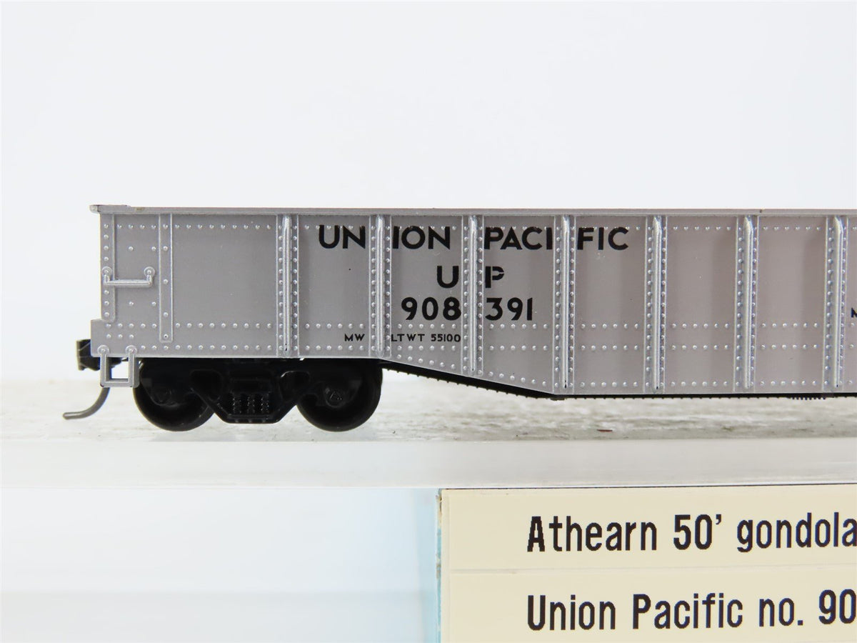 HO Scale Athearn 1127 UP Union Pacific 50&#39; Gondola #908391