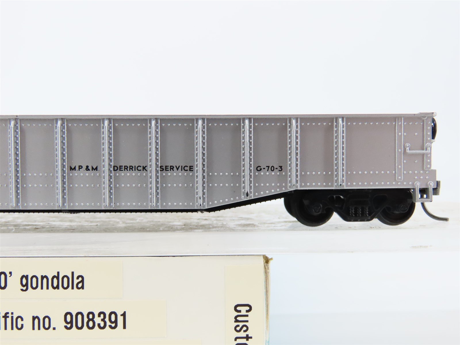 HO Scale Athearn 1127 UP Union Pacific 50' Gondola #908391
