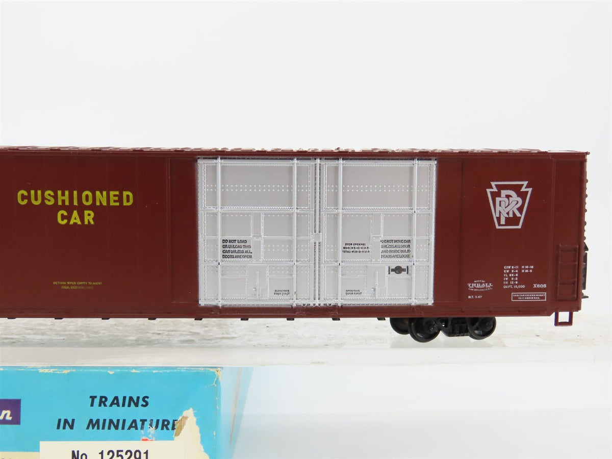 HO Scale Athearn 1991 PRR Pennsylvania 8-Door 86&#39; Hi-Cube Box Car #125291