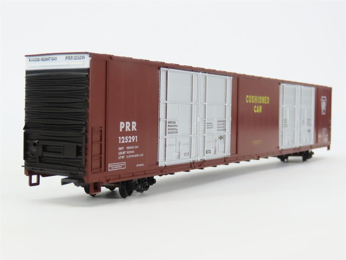 HO Scale Athearn 1991 PRR Pennsylvania 8-Door 86&#39; Hi-Cube Box Car #125291