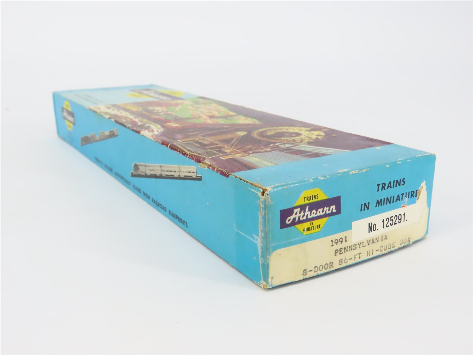 HO Scale Athearn 1991 PRR Pennsylvania 8-Door 86' Hi-Cube Box Car #125291