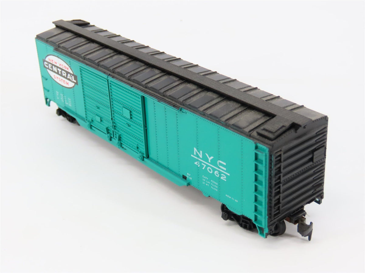 HO Scale Athearn 1316 NYC New York Central 50&#39; Double Door Box Car #47062
