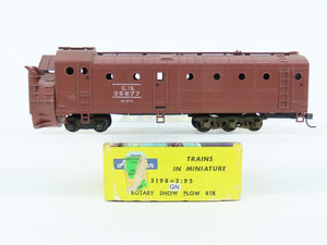 HO Scale Athearn CN Canadian National Rotary Snow Plow #55877