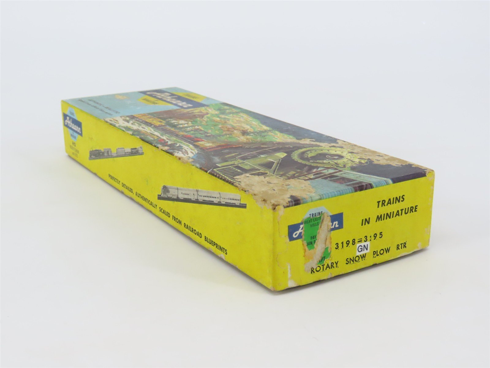 HO Scale Athearn CN Canadian National Rotary Snow Plow #55877