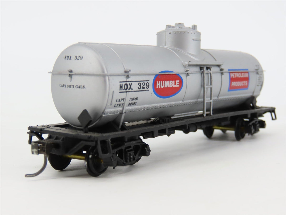 HO Scale Walthers 932-5008 HOX Humble Petroleum Single Dome Tank Car #329