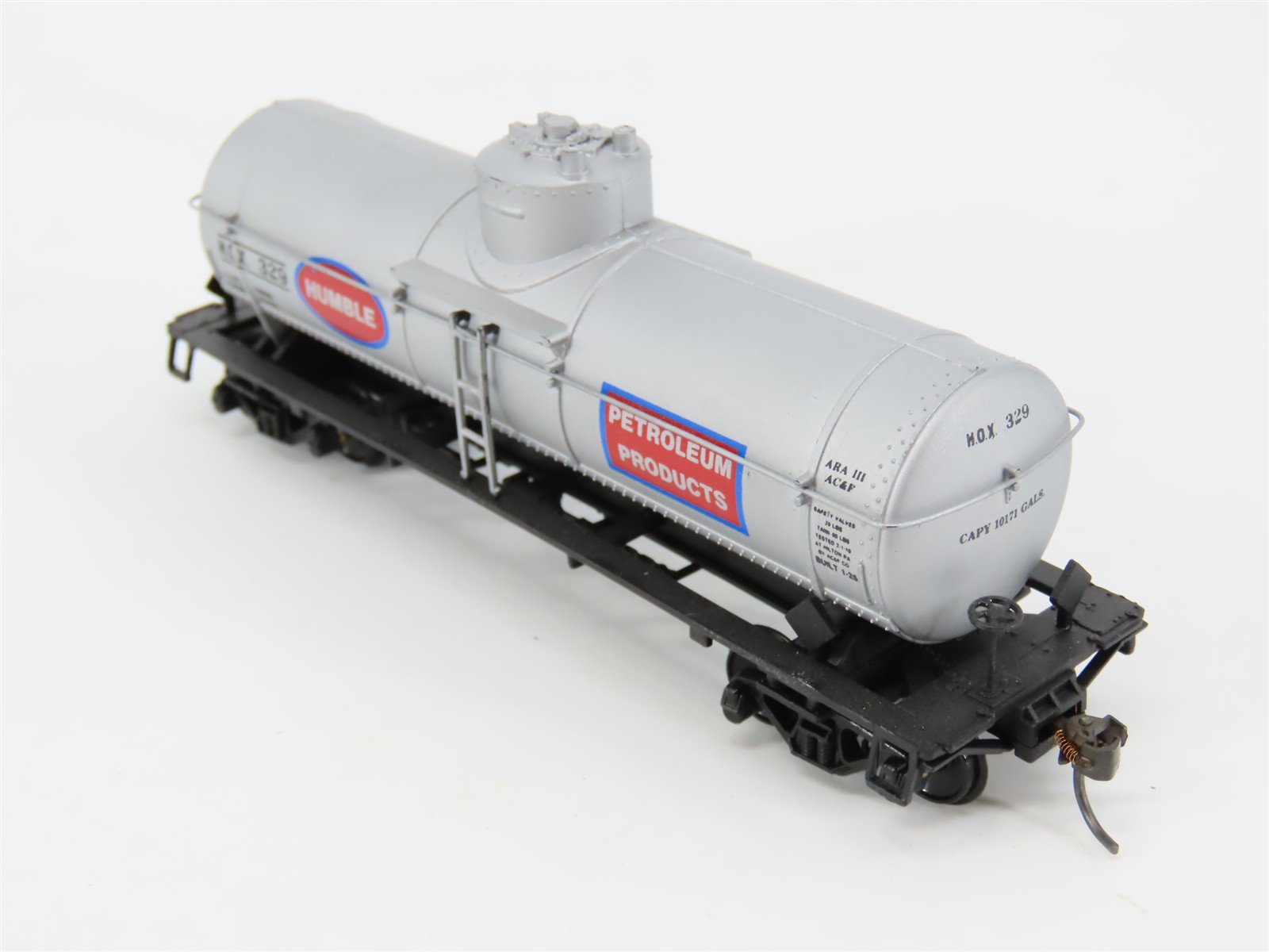 HO Scale Walthers 932-5008 HOX Humble Petroleum Single Dome Tank Car #329