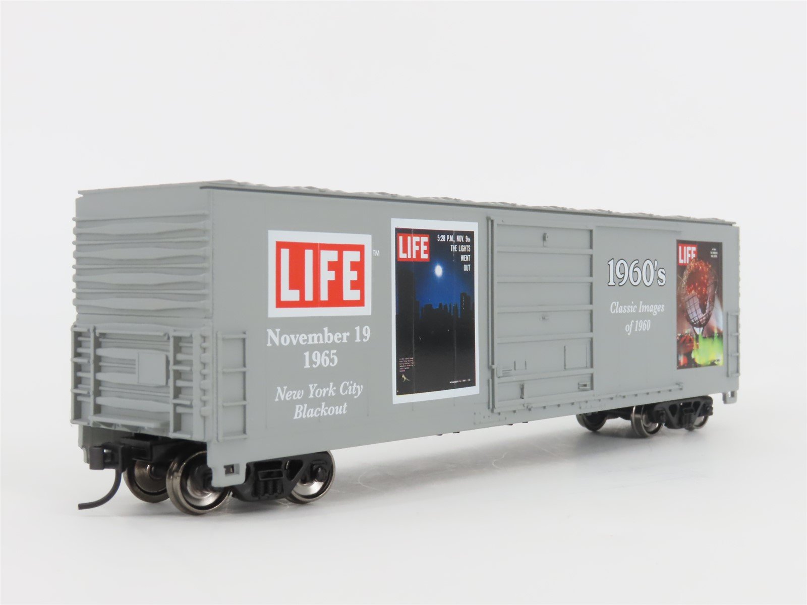 HO Scale PROTO 1000 #8423 LIFE Magazine 1960's 50' Single Door Box Car