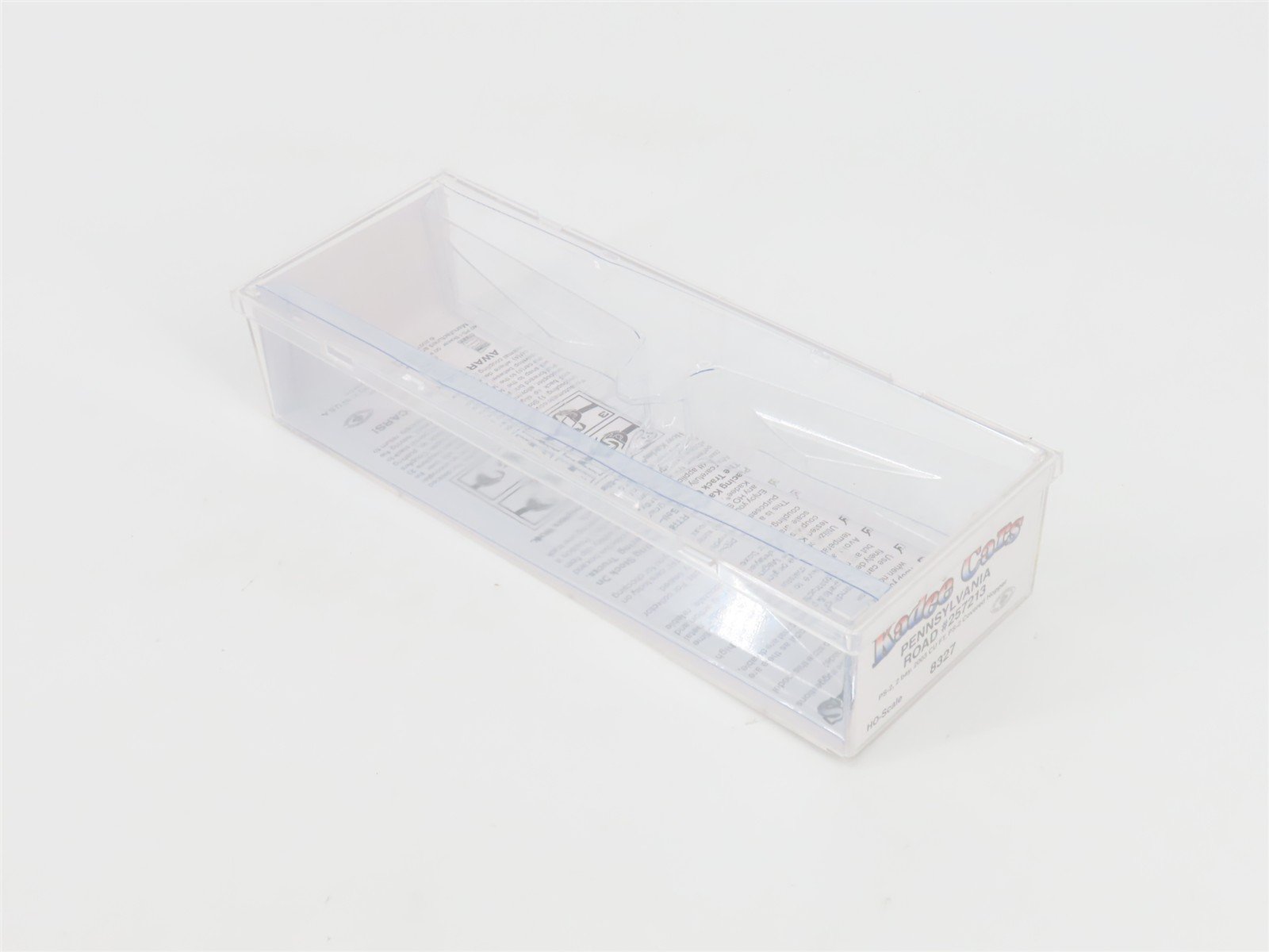 HO Scale Kadee 8327 PRR Pennsylvania Railroad 2-Bay Covered Hopper #257213