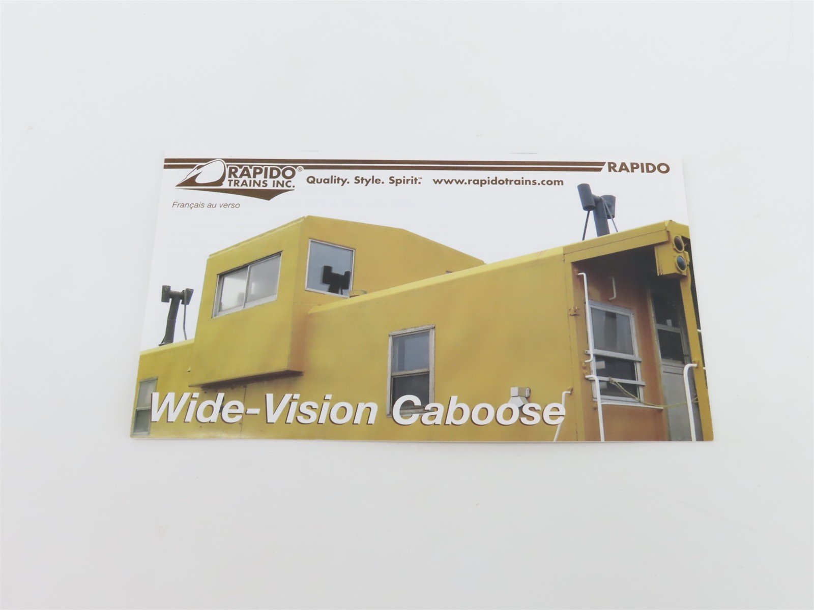 HO Scale Rapido 110030 SSW Cotton Belt Wide Vision Caboose #9