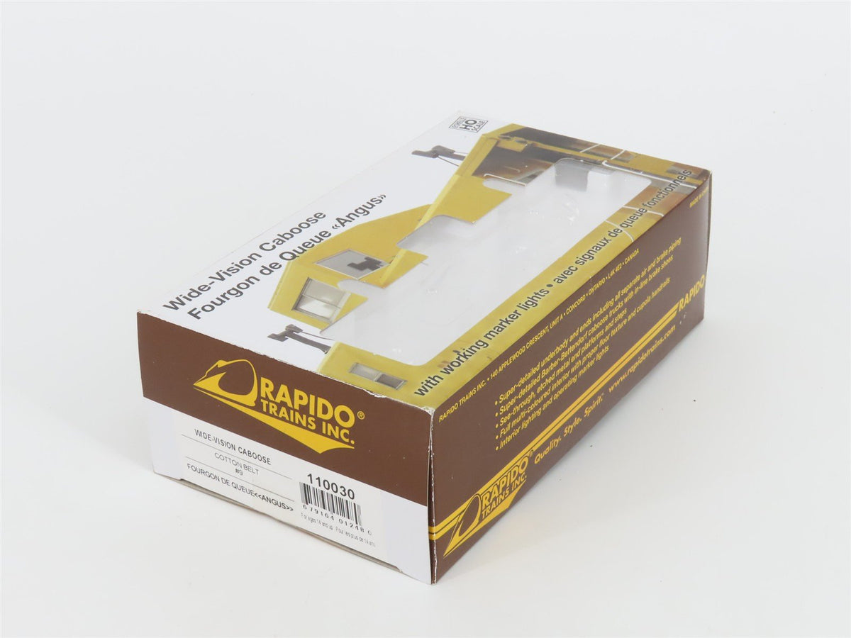HO Scale Rapido 110030 SSW Cotton Belt Wide Vision Caboose #9
