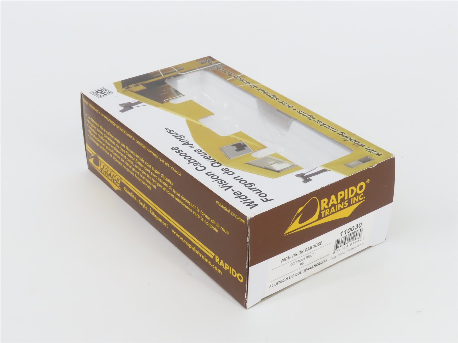 HO Scale Rapido 110030 SSW Cotton Belt Wide Vision Caboose #9