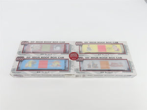 HO Scale PROTO 1000 #8718 King Features Syndicate Box Car 4-Pack - Sealed