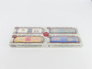 HO Scale PROTO 1000 #8673 Tribune Media Services Box Car 4-Pack - Sealed