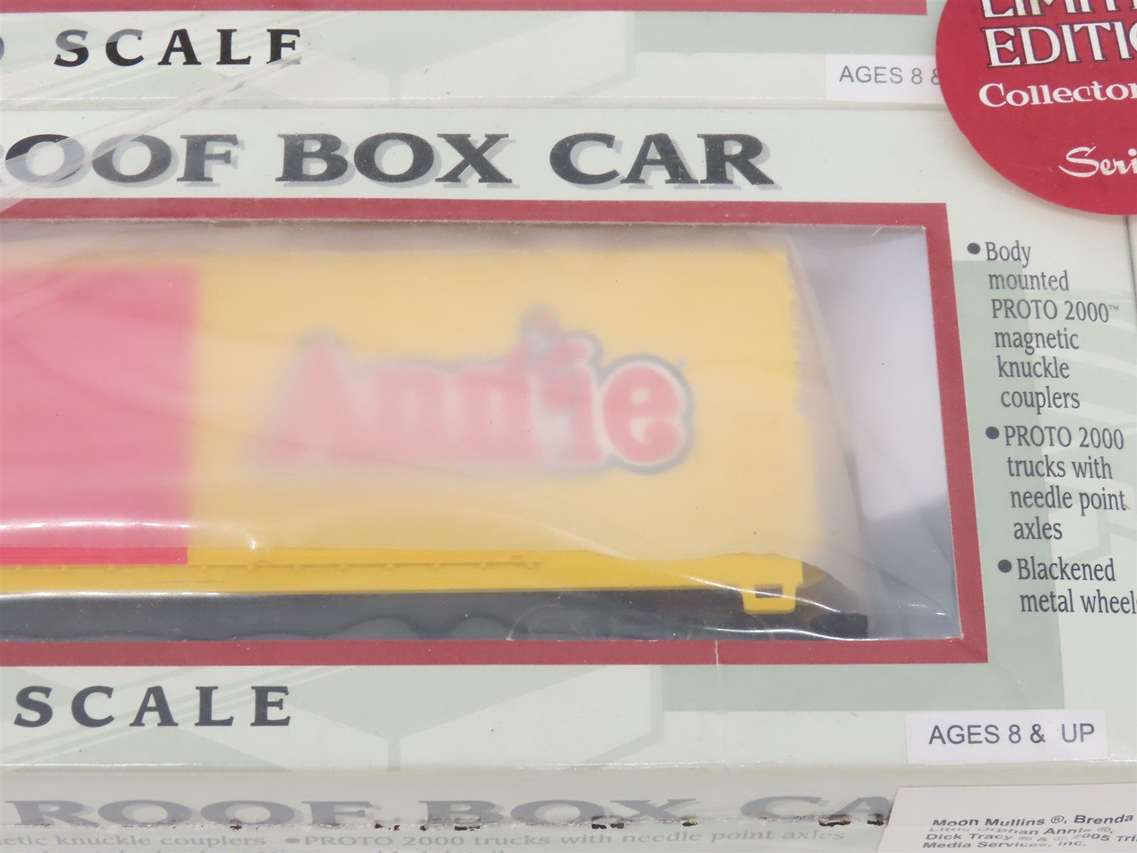 HO Scale PROTO 1000 #8673 Tribune Media Services Box Car 4-Pack - Sealed