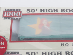 HO Scale PROTO 1000 #8673 Tribune Media Services Box Car 4-Pack - Sealed