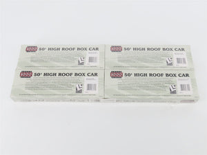 HO Scale PROTO 1000 #8673 Tribune Media Services Box Car 4-Pack - Sealed