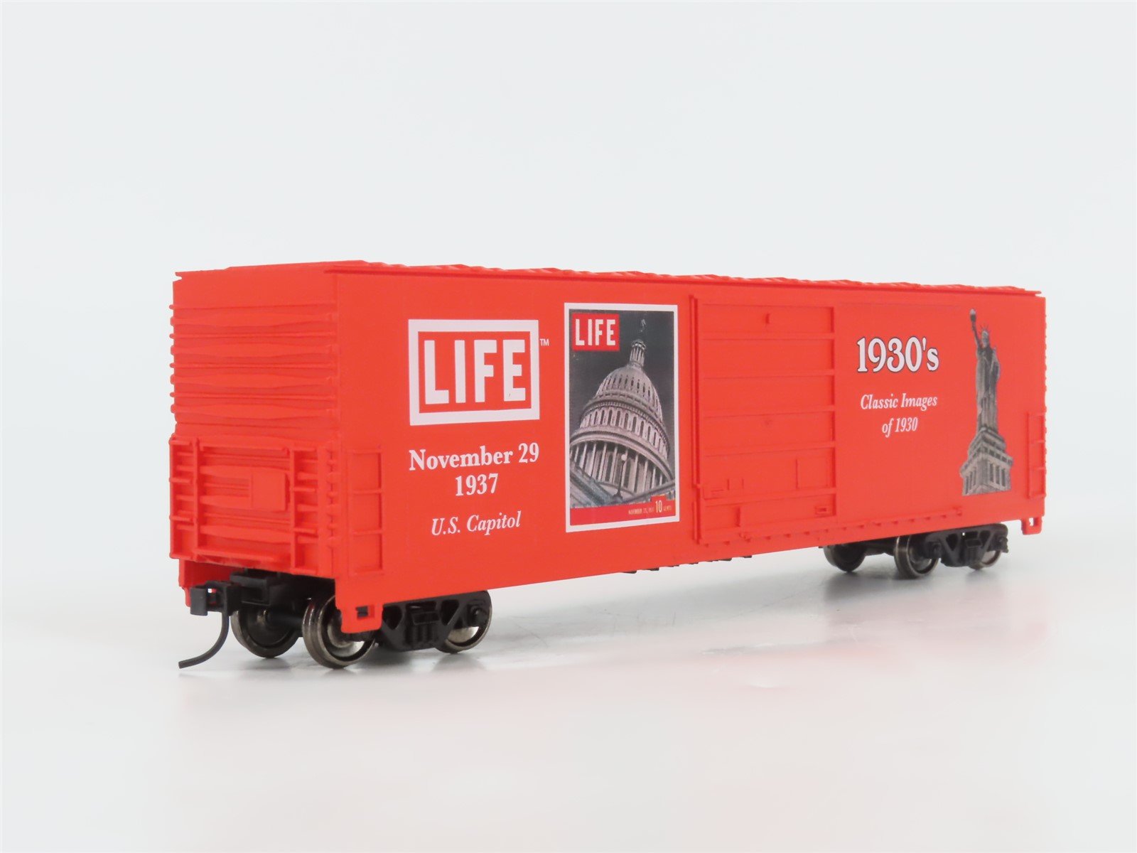 HO Scale PROTO 1000 #8412 LIFE Magazine 1930's 50' Single Door Box Car