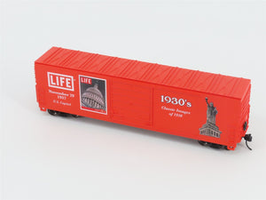 HO Scale PROTO 1000 #8412 LIFE Magazine 1930's 50' Single Door Box Car