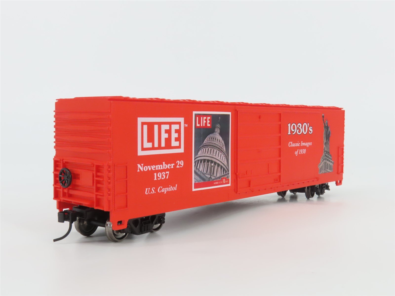 HO Scale PROTO 1000 #8412 LIFE Magazine 1930's 50' Single Door Box Car