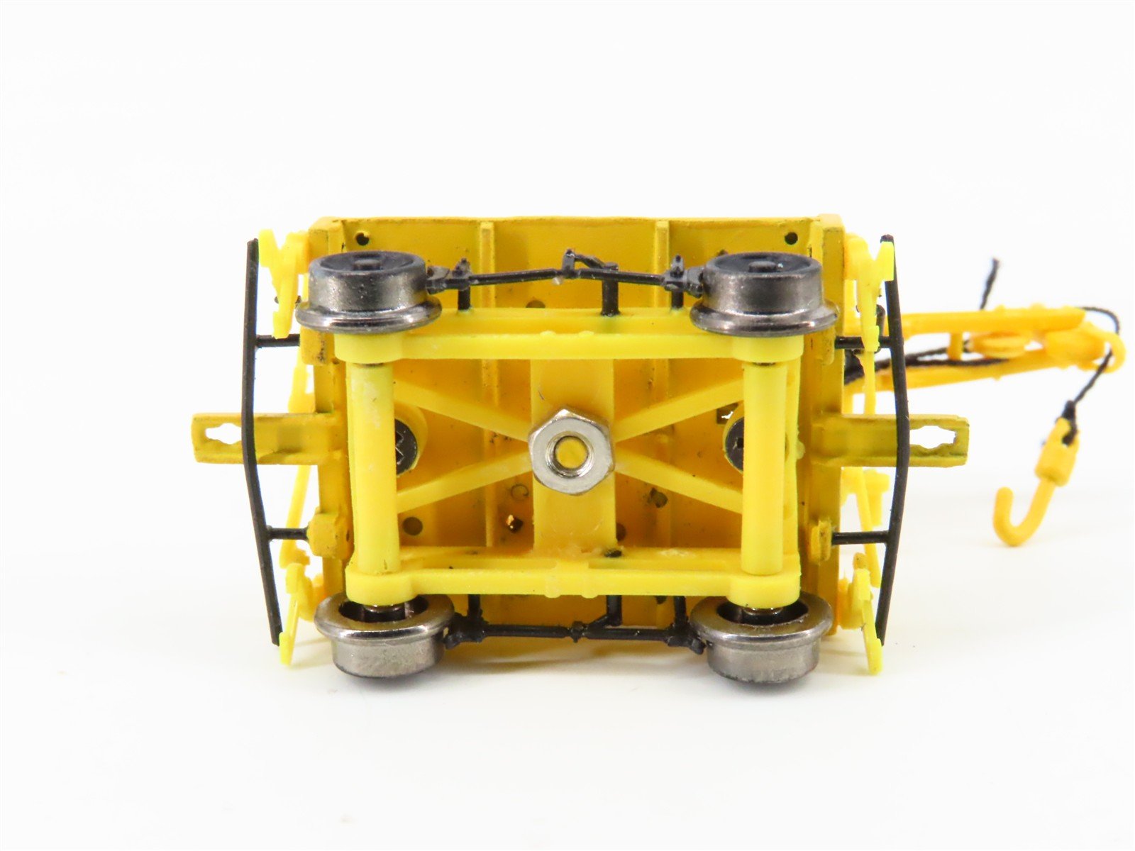 HO Scale Bachmann 16946 MOW Speeder w/Work Crane & Cart