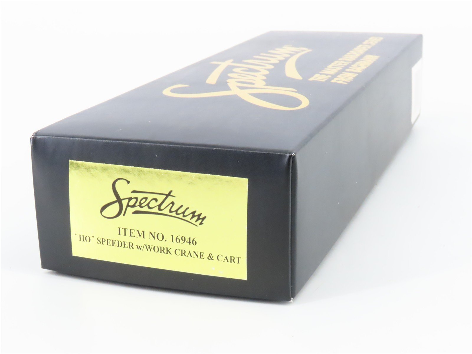 HO Scale Bachmann 16946 MOW Speeder w/Work Crane & Cart