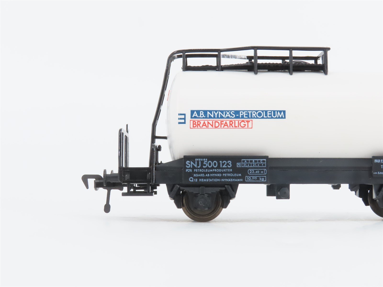 HO Scale Fleischmann 5405 SNJ Nynas Tank Car #500123