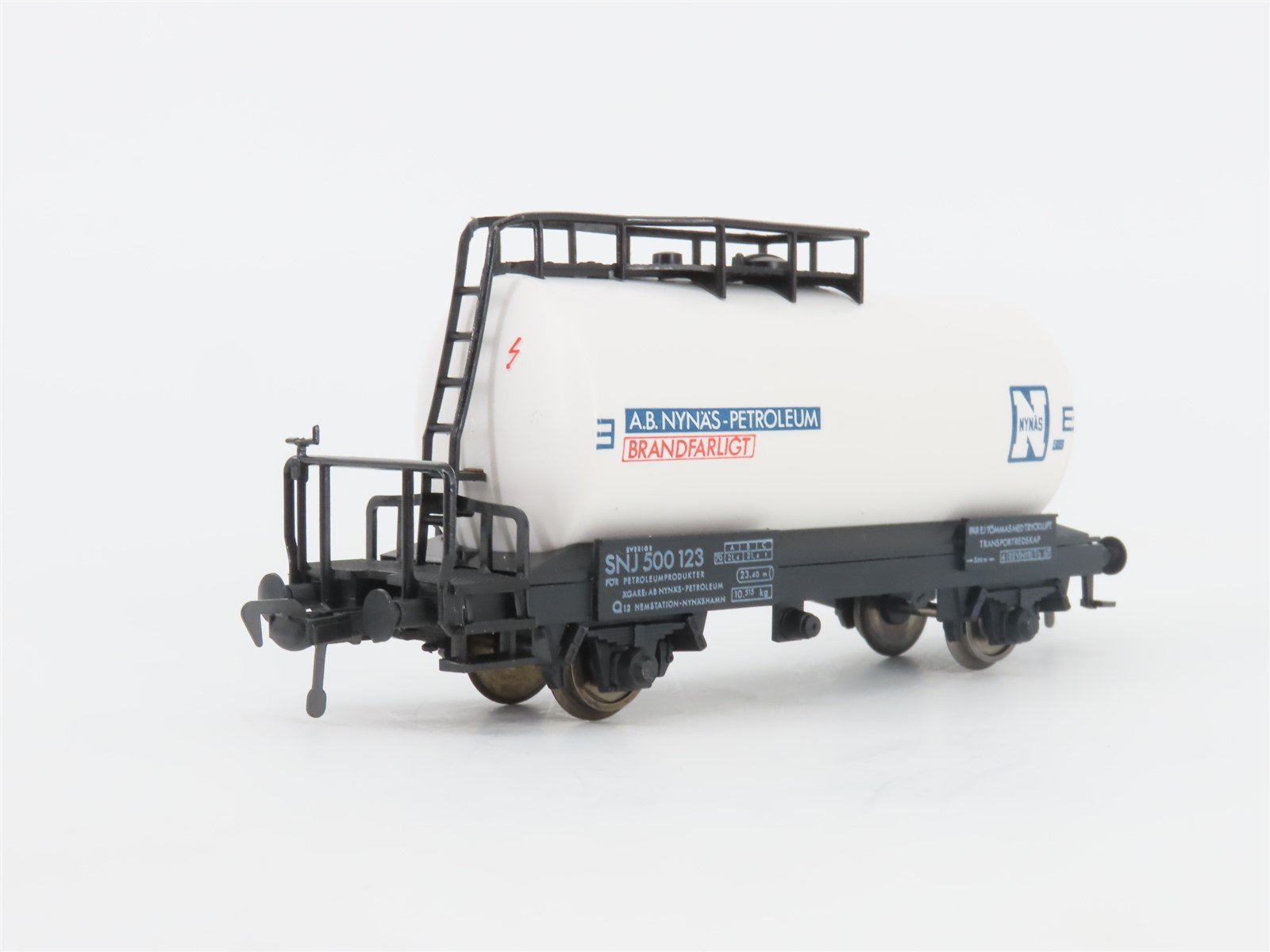 HO Scale Fleischmann 5405 SNJ Nynas Tank Car #500123