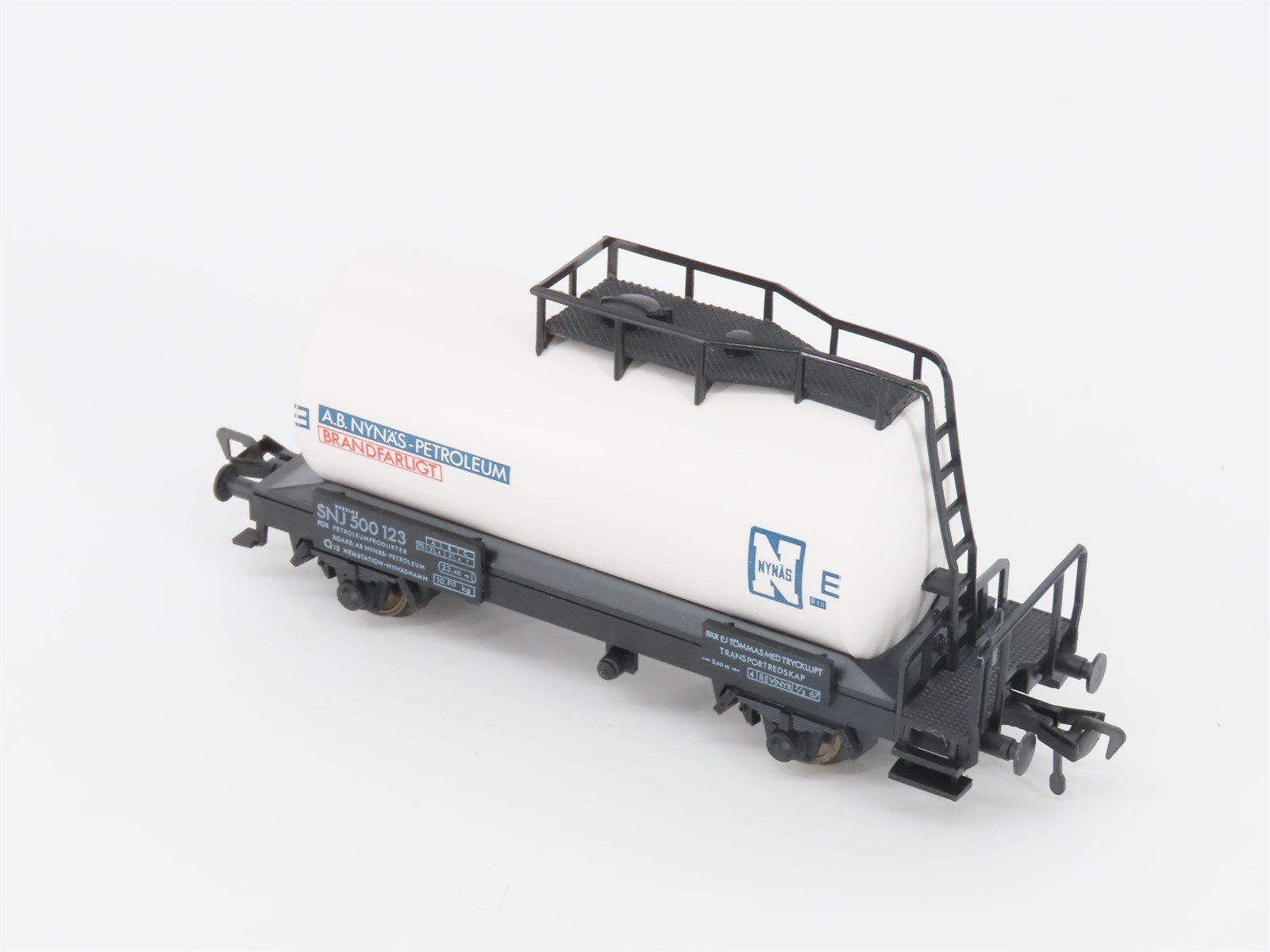 HO Scale Fleischmann 5405 SNJ Nynas Tank Car #500123