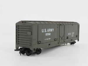 HO Scale AHM 11113 US Army Tank Buster Car #61242 w/ Cargo Dock