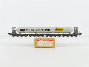 HO Scale Liliput 38410 OBB Voest-Alpine 16-Axle Transporter w/ Tank Container