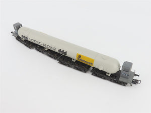 HO Scale Liliput 38410 OBB Voest-Alpine 16-Axle Transporter w/ Tank Container