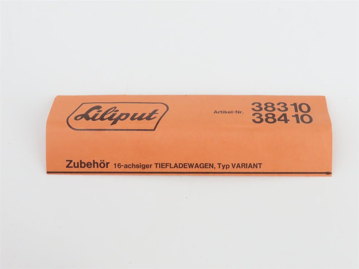 HO Scale Liliput 38410 OBB Voest-Alpine 16-Axle Transporter w/ Tank Container