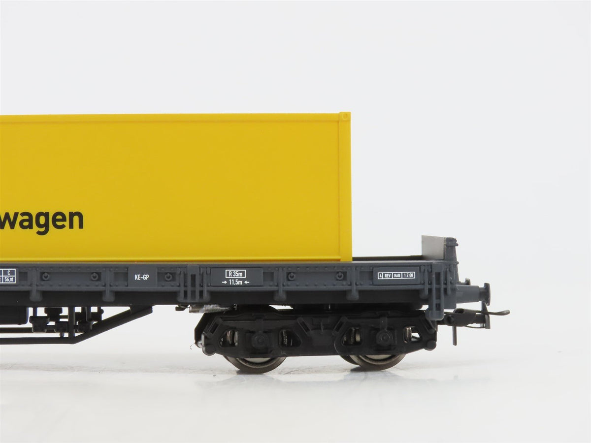 HO Scale Electrotren 6516 K DB Deutsche Bahn Rescue Train Set of 3 Cars