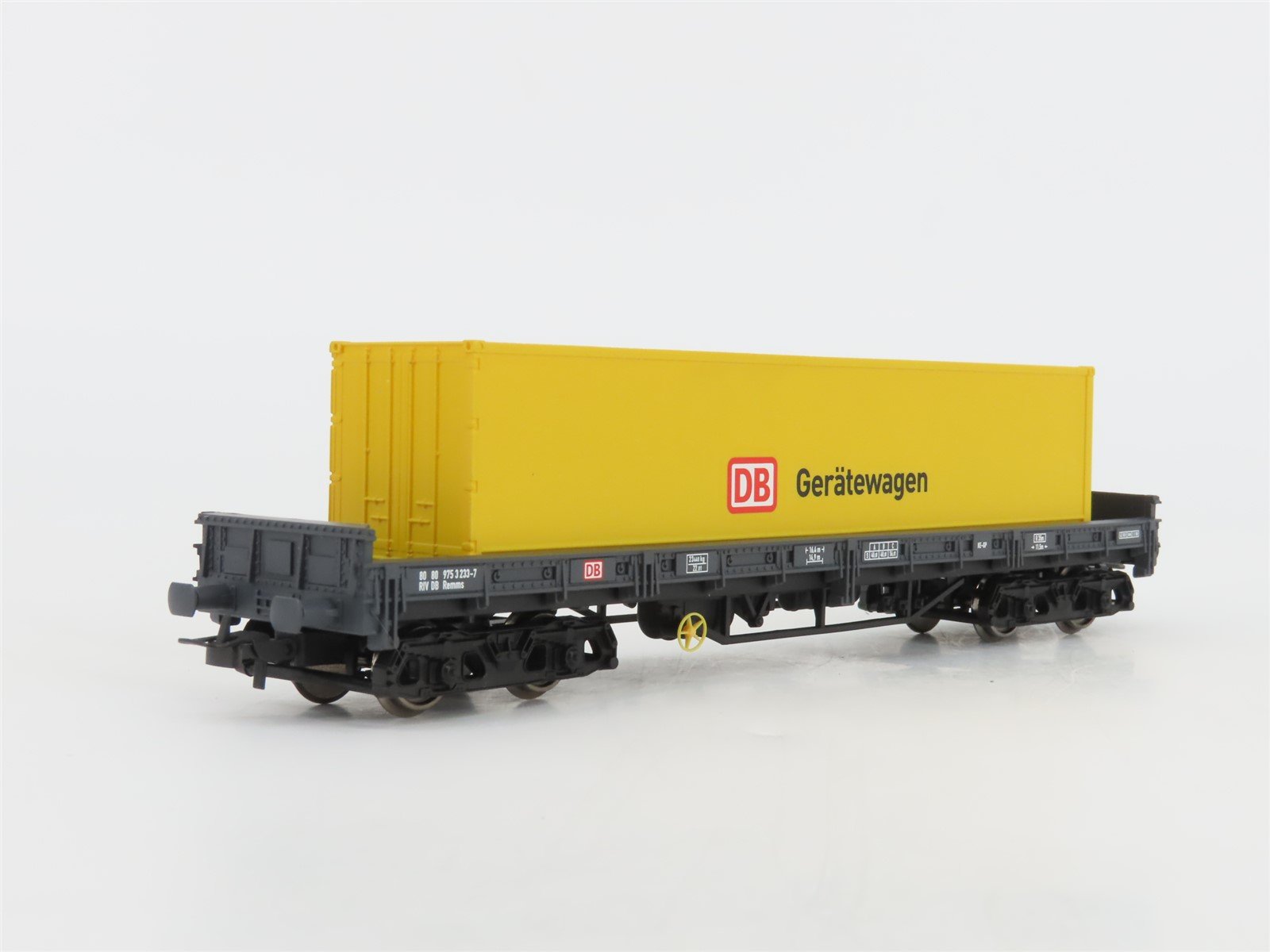 HO Scale Electrotren 6516 K DB Deutsche Bahn Rescue Train Set of 3 Cars