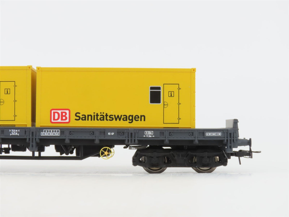HO Scale Electrotren 6516 K DB Deutsche Bahn Rescue Train Set of 3 Cars